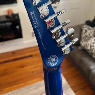 ESP LTD M-1 Custom '87 - Dark Metallic Blue image 13