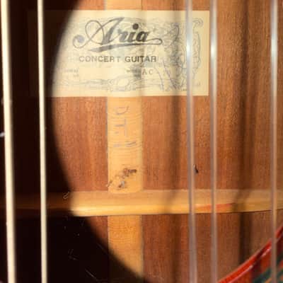 Aria AC-20 Classical Guitar Made in Japan image 6