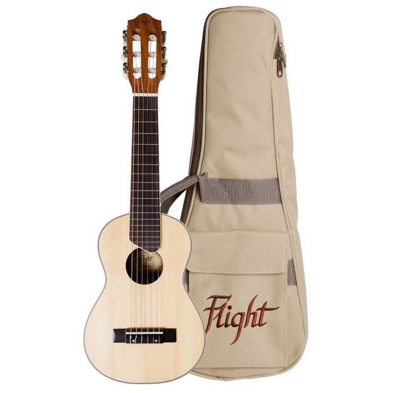 Flight GUT350 SP/SAP Guitarlele New - Spruce top & sapele body image 1