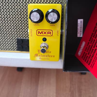 MXR MXR YJM308 Yngwie Malmsteen Signature Overdrive In Yellow BRAND NEW UNUSED. 2025 image 2