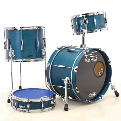 TreeHouse Custom Drums 4-piece Plied Maple Drumset "Punchy Funk" image 3