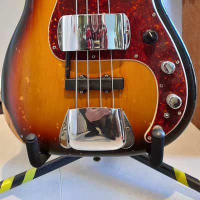 Fender Precision Bass (1971) with installed Jazz Bass Pickup image 2