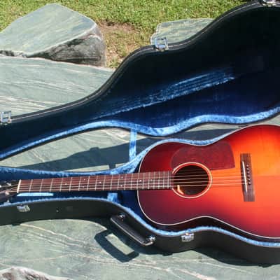 K.YAIRI Alvarez G-1F 2002 - Sunburst - Parlor Japan import | Reverb