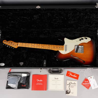 Fender American Original '60s Telecaster Thinline - 2020 - Sunburst w/OHSC image 17