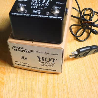 Carl Martin Hot Drive 'N Boost mkII 90s - Black image 2