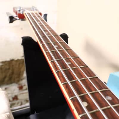 Vintage 1960's Bruno Royal Artist Hollow Body Bass Guitar image 20