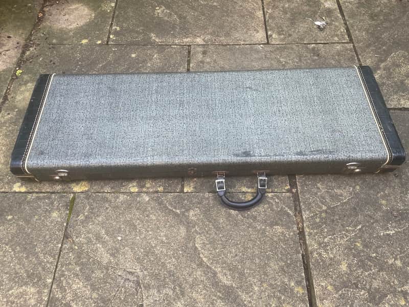 Vintage rare 1960s Fender Mustang Duo-Sonic Musicmaster Bronco guitar case excellent condition image 1