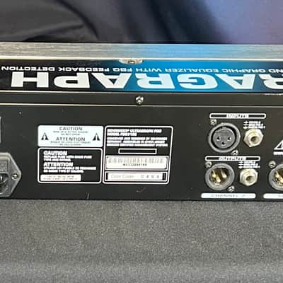 Behringer Ultragraph Pro FBQ3102 31-Band Stereo Graphic EQ 2000s - Black image 2