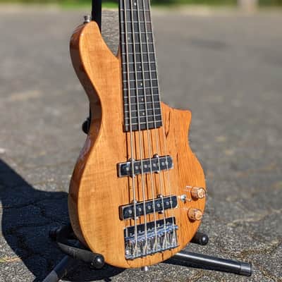 Tiny Bass TBJ 3500 NSM 5 String 2022 Natural Spalted Maple image 2