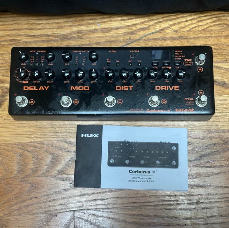 NuX NME-3 Cerberus Multi-Effect - Black image 1