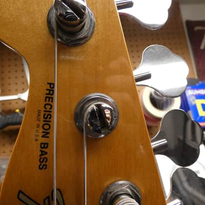 Fender Precision Bass USA Lefty 1983 - Black image 10