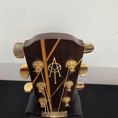 Vintage Alvarez by Kazuo Yairi DY-1 Acoustic Electric Guitar with Gig Bag Made in Japan 1990 image 2
