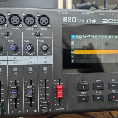 Zoom R20 Multitrack Recorder 2021 - Present - Black image 2