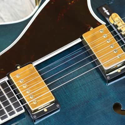 One of a Kind! Gibson L-4 CES Master Model Custom Shop 1997 Turqoise + OHSC! image 8