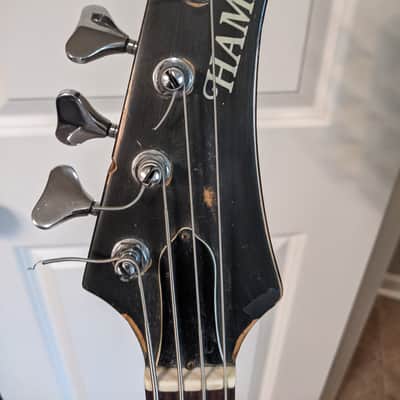 Hamer Blitz 1985  EMG Active Silver Label pick-ups with 3 way switch purchase emgs in 1988 image 18