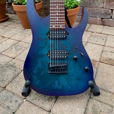 Ibanez RG7421PB-SBF Standard Sapphire Blue Flat image 2