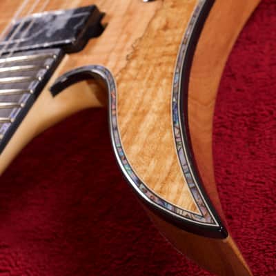 B.C. Rich Mockingbird Extreme Exotic with Floyd Rose Left Hand EXMGFRSMLH 2020 Spalted Maple image 9