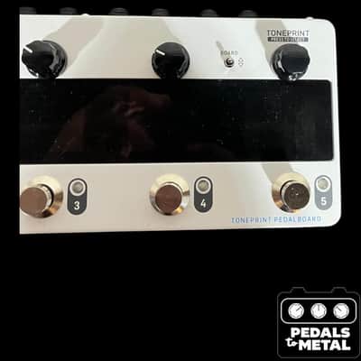 TC Electronic Plethora X5 TonePrint Multi-Effects Pedalboard with Power Supply 2020 - Present - White - X17110 image 5