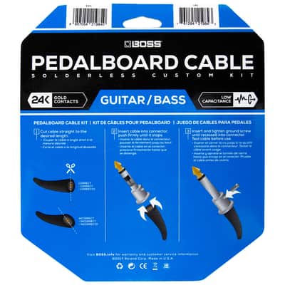 BCK-12 Solderless Pedalboard Cable Kit Pédalier Boss image 2