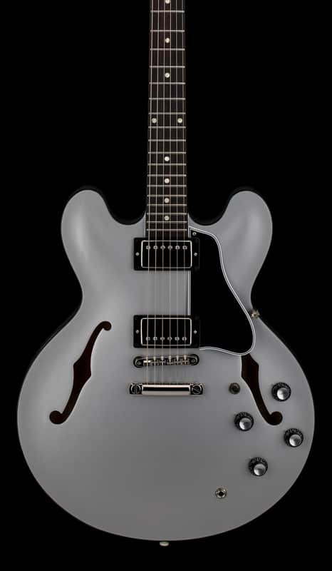 Gibson Custom Shop Dealer Select 1961 ES-335 (2026) - Silver Ebony #60054 with Original Hard Case