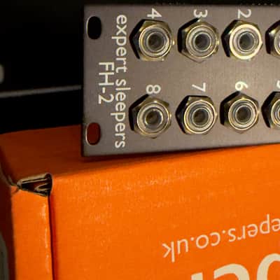 Expert Sleepers FH-2 Factotum MIDI / CV Converter Eurorack Synth Module 2018 - Present - Black image 6