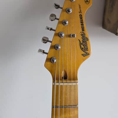 Vintage V6S-SB V6 Series Solid Body 2010s - Sunset Sunburst image 5