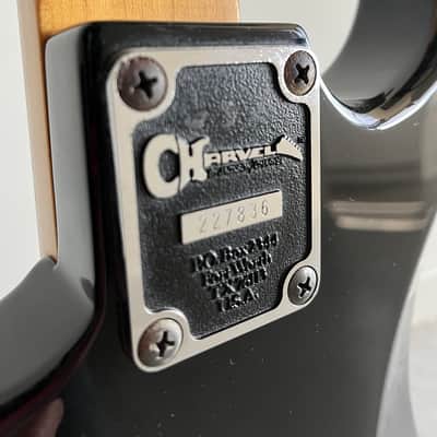 Charvel Jackson Model 3 1986 Black - Rare image 6