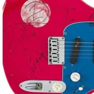 Smashing Pumpkins Billy Corgan Played + Autographed Custom Ibanez Talman 1994 image 7