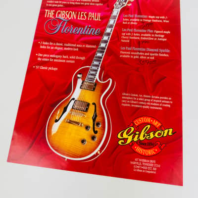 Gibson Custom, Art & Historic Flyer Packet 1996 image 6