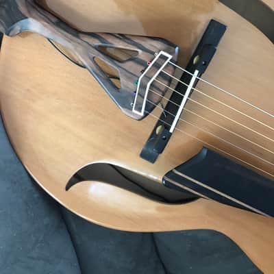 Gudelsky Archtop Apprentice to D’Aquisto Custom 1992 Blonde image 2