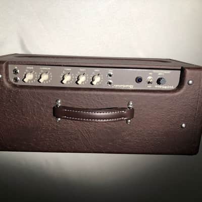 On Order Victoria Reverberato Reverb Circuit Based on ’65 Blackface Twin Reverb-Vibrato Circuit Derived from ’63 Brownface Concert-Brown Ostrich-British Black and Tan Grill Cloth image 3