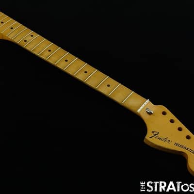 NOS Fender Vintera Road Worn 70s Tele Deluxe Replacement NECK Nitro Maple image 2