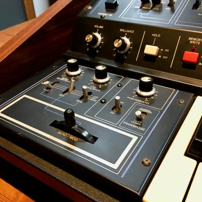 Roland MRS-2 ProMars 1979 Black/Wood image 2