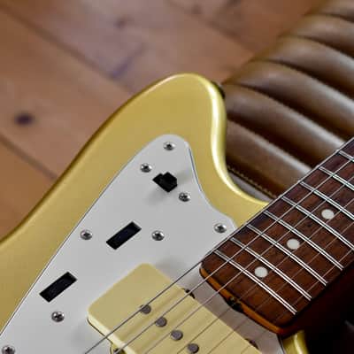 1994 Fender Japan Jazzmaster (JM66-RC) – Shoreline Gold, MIJ, Limited, Offset, FujiGen image 15
