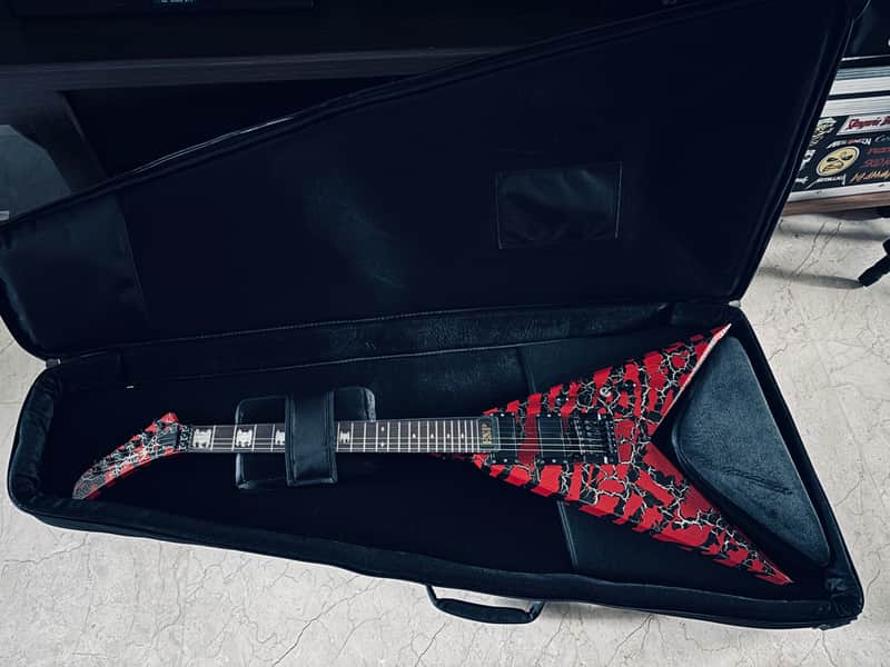 Edwards Kerry King KKV crackle Slayer Japan 90s by ESP | Reverb España