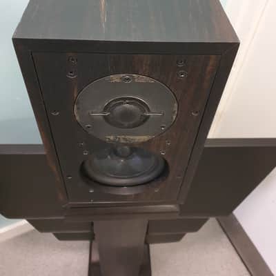 Shun Mook BBC LS3/5a Speakers 1980s - Real Ebony wood image 13