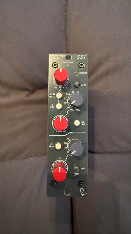 Rupert Neve Designs 551 500 Series Inductor EQ Module 2014 - Present - Shelford Blue image 1