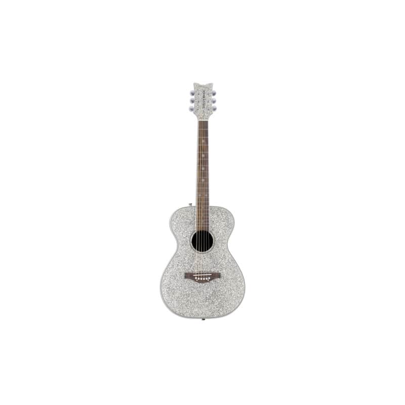 Daisy Rock DR6206 Pixie Rock Acoustic Silver Sparkle image 3
