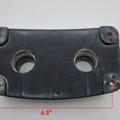 Pearl Official Pearl BB-3 Black "Tom Holder Base" For Masters/SMX/ELX/EXR/EX** 2010- - Black image 6