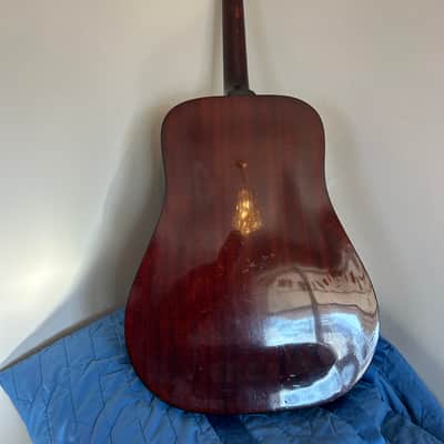1975 Guild D-25M LH Vintage Acoustic w/ LR Baggs Pickup + Case image 6