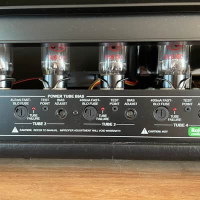 Randall RM100KH Kirk Hammett Signature MTS Series 3-Channel 100-Watt Modular Tube Guitar Amp Head 2010s - Black image 13
