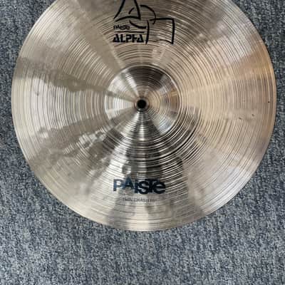 Paiste Alpha thin crash 16” used image 1