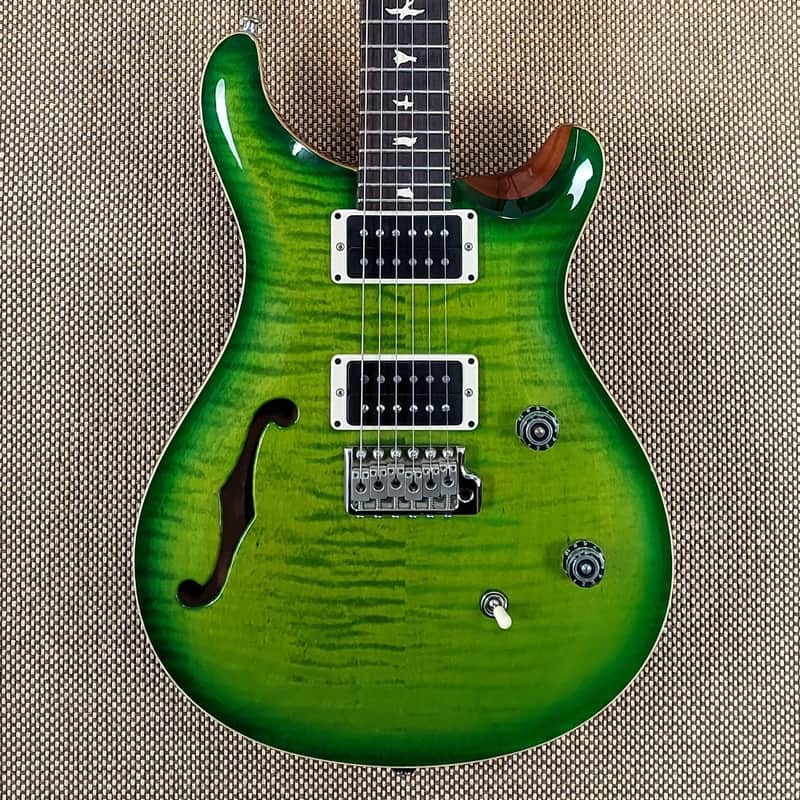 2022 PRS CE Hollowbody USA - RARE Eriza Green Finish - Very Nice Guitar!