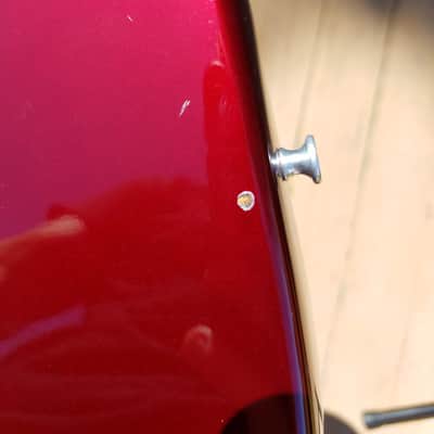 Rare & Limited Lace Sensor Fender  Deluxe American Standard Stratocaster 1989 Red w/ Gig Bag image 7