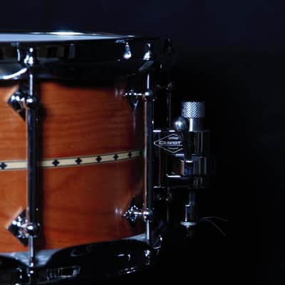 Craviotto Cherry With Maple Inlay 4 Piece Shell Pack image 6