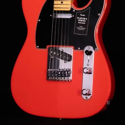 Fender Player II Telecaster, Maple FB, Coral Red image 2