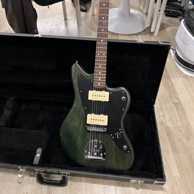 Fender Thurston Moore Artist Series Signature Jazzmaster 2010 - 2014 - Forest Green Transparent image 3