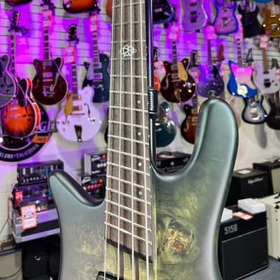 Spector NS Dimension 4 Bass Guitar - Haunted Moss Matte Left Handed *FREE PLEK WITH PURCHASE*! 992 image 2