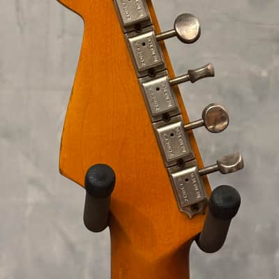 Fender Stratocaster 1962 Glas Custom Olympic White Relic Rosewood 7.4lbs w/ G&G Case image 19