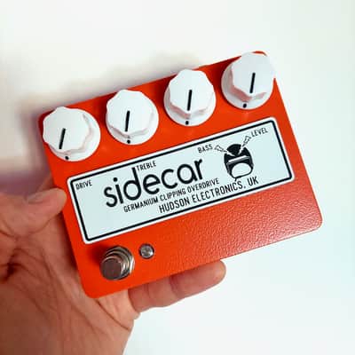 Hudson Electronics Sidecar – Rehoused Orange Sand | Blue LED | One-of-a-Kind image 1